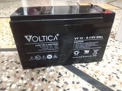 brand new battery voltica 12V9ah