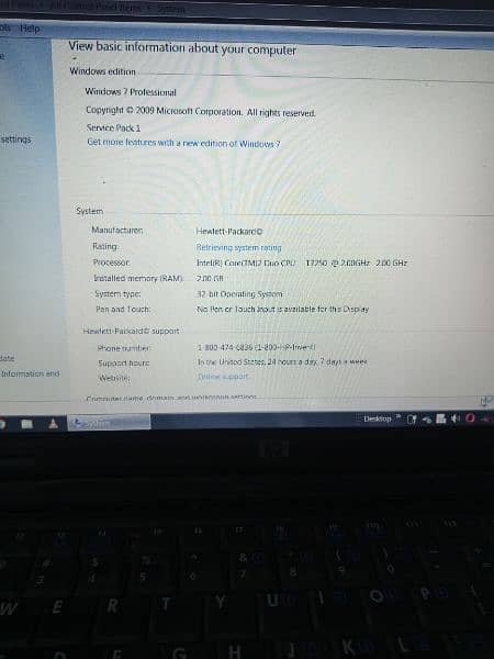 9000 RS HP laptop for sale complete urgent  price negotiable 5