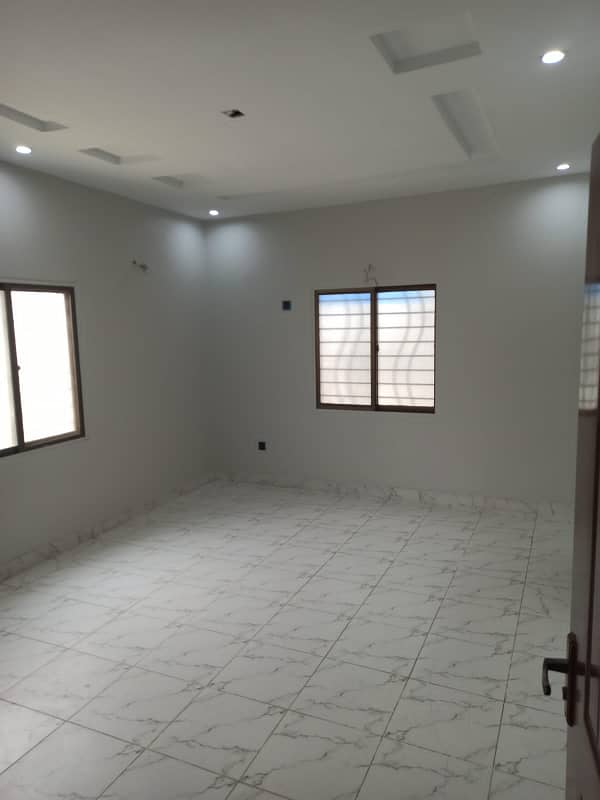 Brand New Portion 240 Sq yards 3 Bed DD Ground Floor West Open In Alhira City Society 8