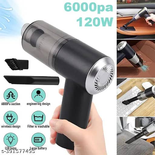 Car Cordless Vacuum Cleaner,High Suction Power Mode Portabl 6000pa 1