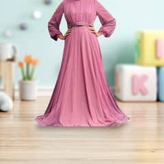 Stylish pink party wear. Size medium