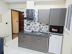 1 Bed Fully Furnished Flat is Available For Rent in Sector E Bahria Town Lahore