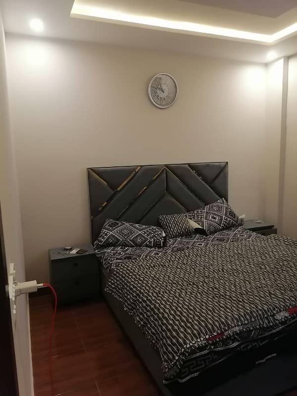 1 Bed Fully Furnished Flat is Available For Rent in Sector E Bahria Town Lahore 4