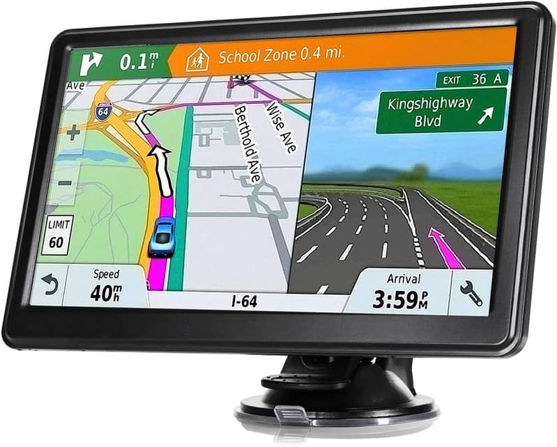 GPS Navigation System Built-in 12 GPS channels With Multimedia Player 1