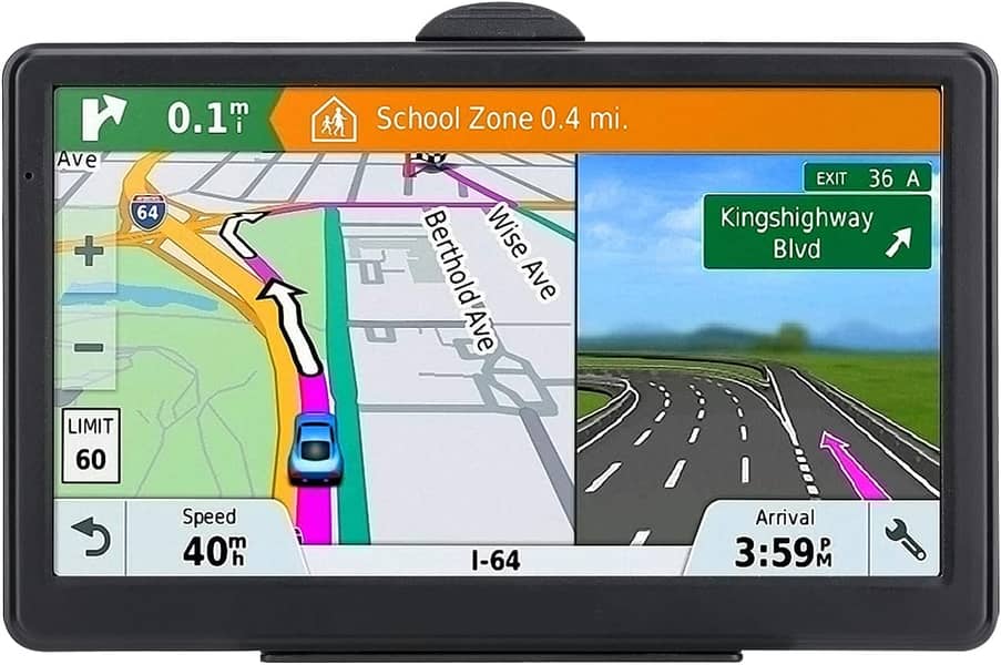 GPS Navigation System Built-in 12 GPS channels With Multimedia Player 3