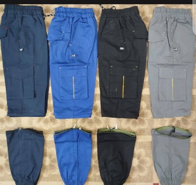 Men's High Stretch Multipocket skinny cargo pants 1