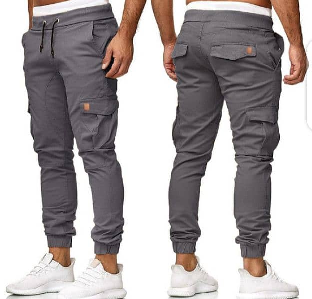 Men's High Stretch Multipocket skinny cargo pants 3