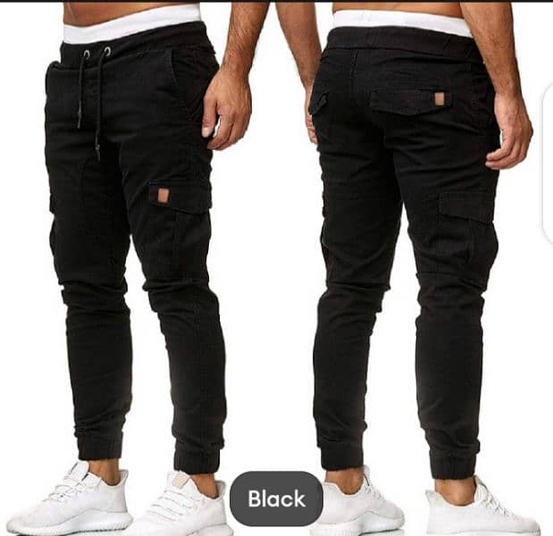 Men's High Stretch Multipocket skinny cargo pants 4