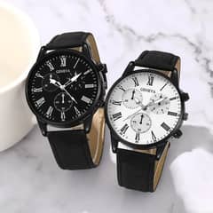 2 Set Fashion Casual Ladies Simple Dial Quartz Wrist watches