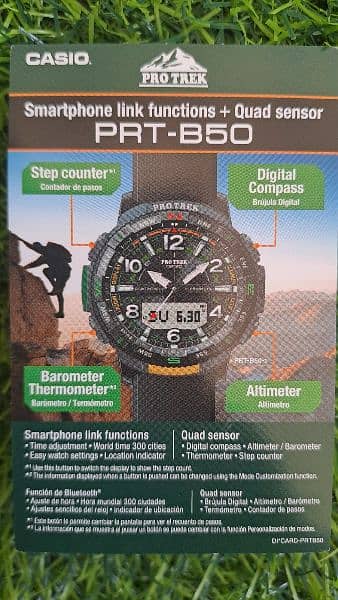 Casio Protrek PRT-B50-4DR 2