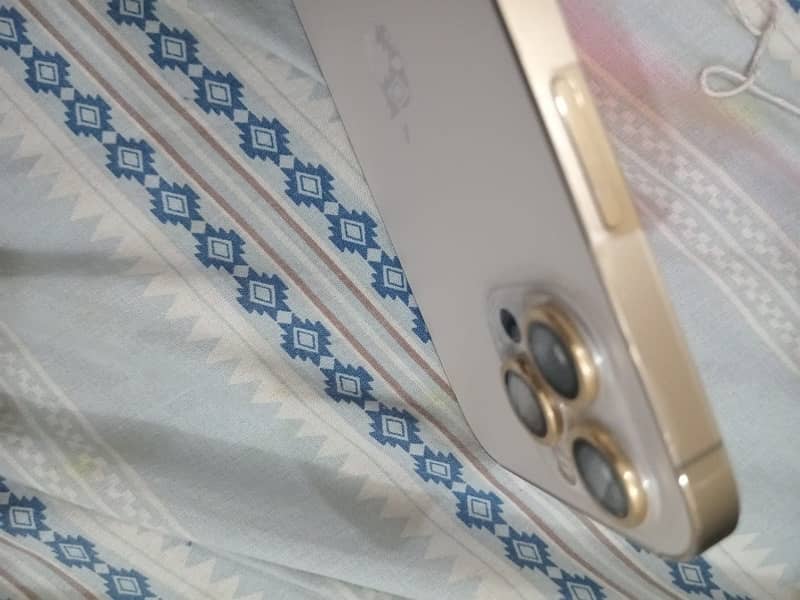 iphone 12  pro max one hand owner gold 12