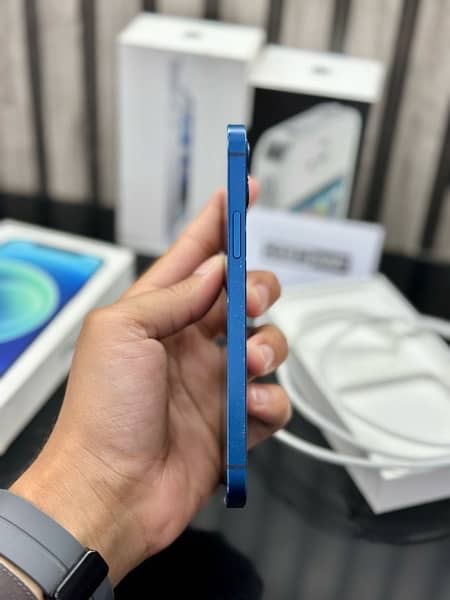 iPhone 12 256GB PTA Approved Blue Colour 2