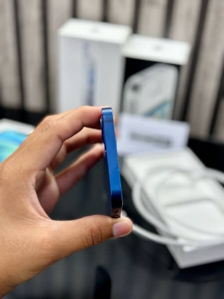 iPhone 12 256GB PTA Approved Blue Colour 3