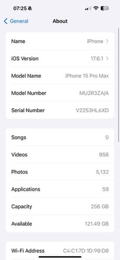 iPhone 15 pro max PTA approved 256 GB