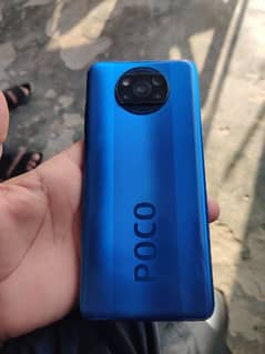 poco x3 6 128 blue color mian hy achi condition hy