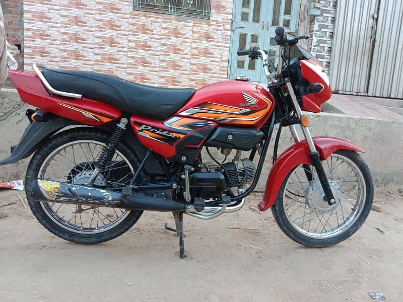 Honda pridor 23 model. unregistered. O3O8-56-88-797. 0