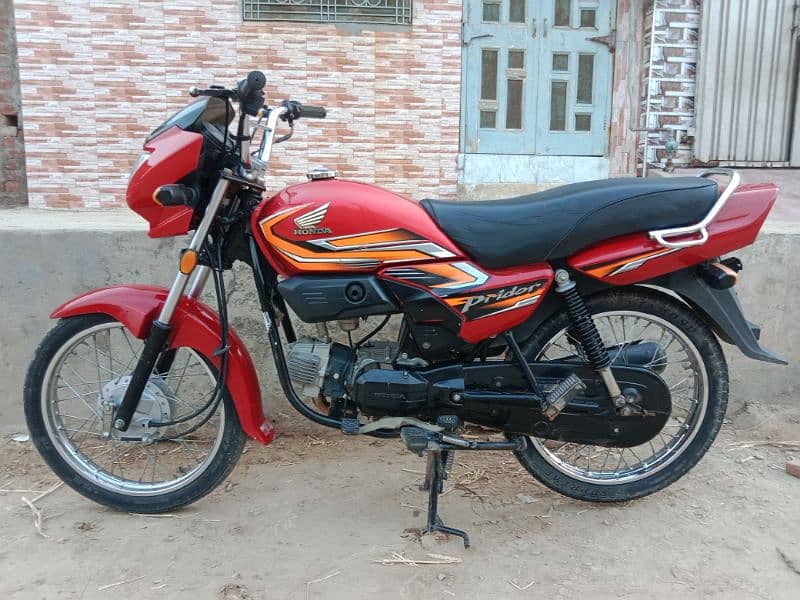 Honda pridor 23 model. unregistered. O3O8-56-88-797. 4