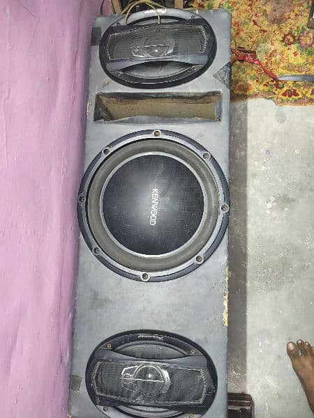 Kenwood woofer. poiner speaker 6