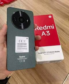 Redmi A3 4/128 sale new 1 year warranty