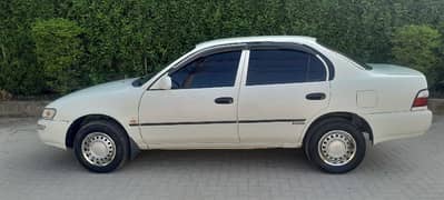 Toyota indus Corolla XE 2001 exchange possible