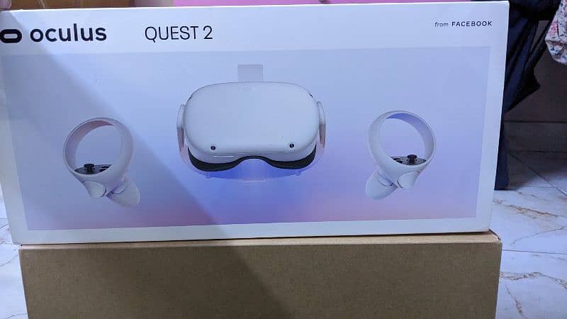 oculus quest 2 128gb with box and all accessories 0