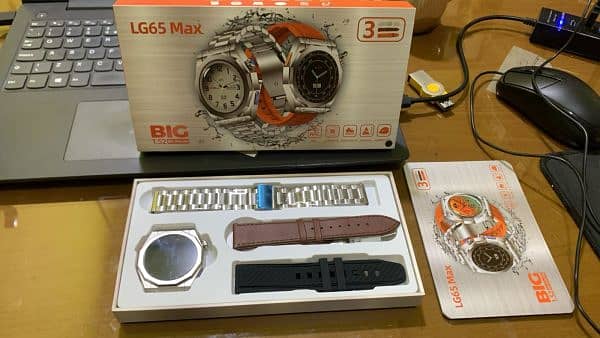 Lg65 Max Round Smart Watch (random Color) 3