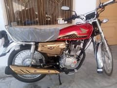 Honda 125 special & Gold Edition With VIP Mardan Number  Self start