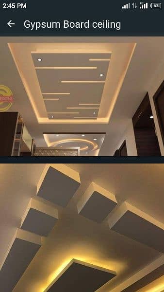 Vinyl floor/wallpape/false ceiling/ blinds/frosted pape//partition 8