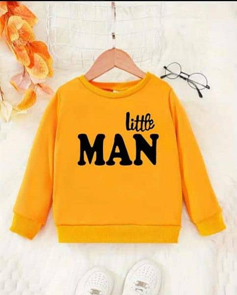 1 Pcs boys stitched polyester printed sweatshirt 3