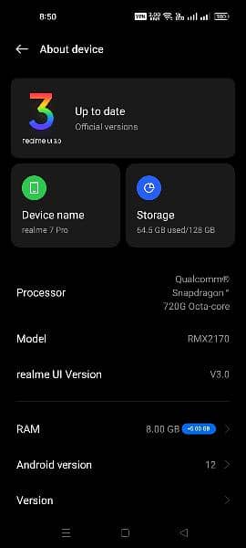 Realme 7 Pro 12+5 /128 GB 2