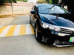 COROLLA GLI 2015 AUTO TOTAL GENIUNE BLACK COLOR