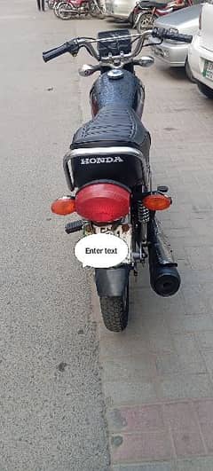 Honda CG 125 Black