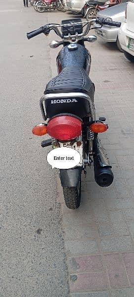 Honda CG 125 Black 0