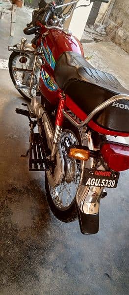 HONDA CD70 2021 DOUBLE SAMAN ALL 100% OK 3