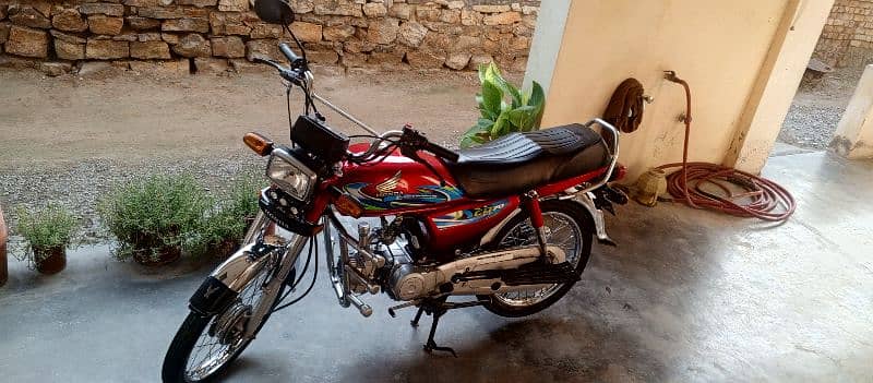 HONDA CD70 2021 DOUBLE SAMAN ALL 100% OK 6