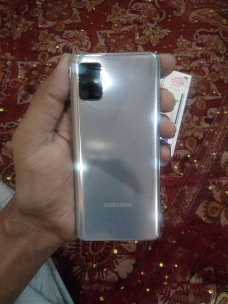 SAMSUNG A51 Mobile 6/128 with Box charger no open no repair all ok 4