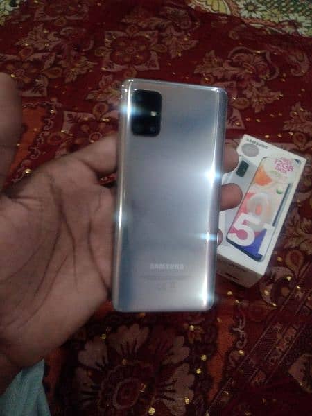 SAMSUNG A51 Mobile 6/128 with Box charger no open no repair all ok 16