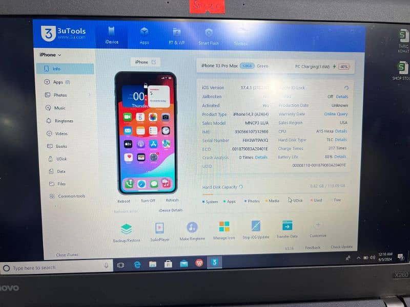 IPHONE 13 PRO MAX LLA MODEL NON PTA 4