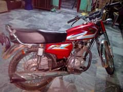 Honda cg125 2016 model, Rawalpindi Number 0