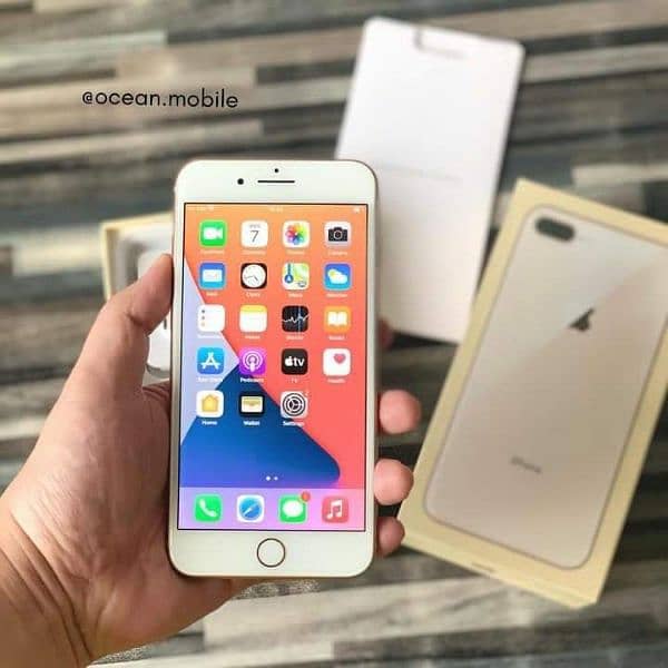 iphone 8 plus PTA Approved 03409540439Watsapp 2