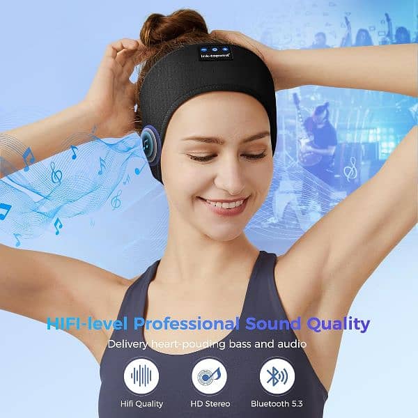 Ink-topoint Bluetooth Sleep Headphones, HD Stereo Speakers (Amazon UK) 6