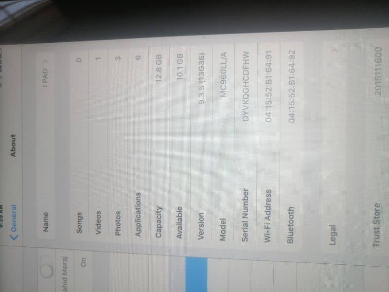 iPad 2 16gb storage 1