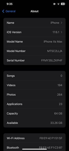 i phone xs max non pta 64gb exchange possible 5