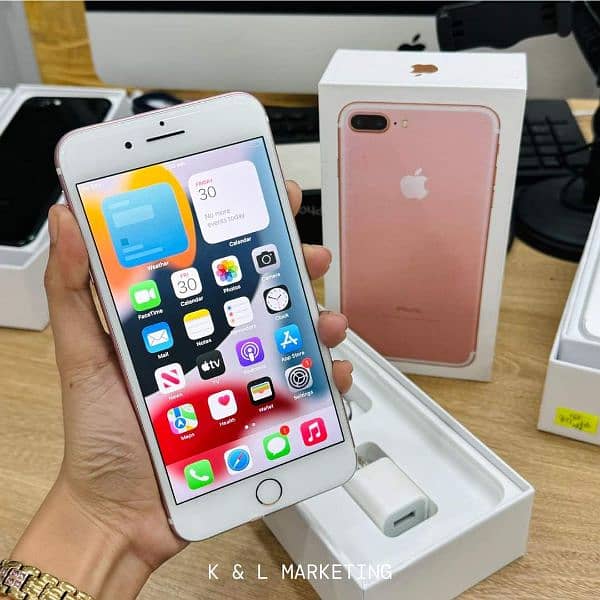 iPhone 7 plus Stroge/128 GB PTA approved for sale 0325=2452771 3