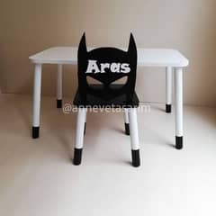 Kids Study table wood work Deco finished order now my phone no 0