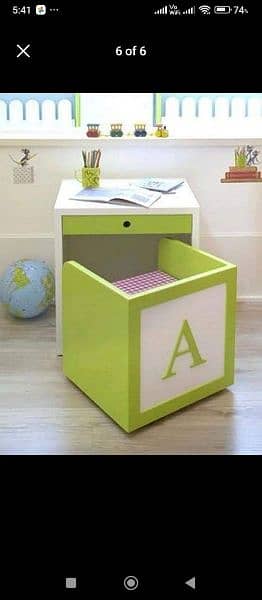 Kids Study table wood work Deco finished order now my phone no 3