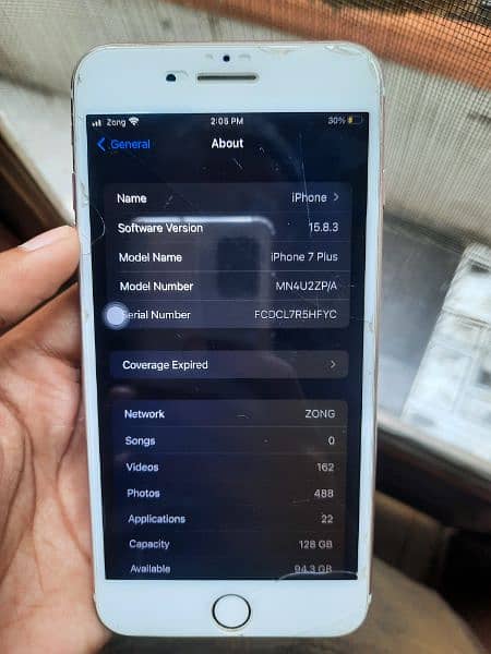 Iphone 7 plus 128Gb Pta approved 6