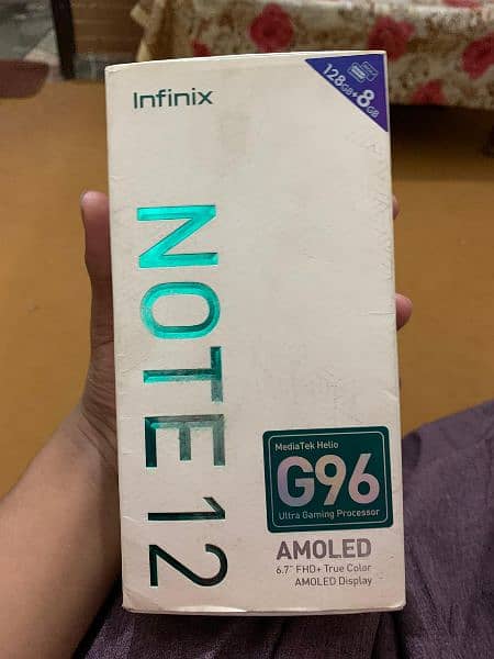 Infinix note 12pro urgent for sale 6