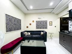 1 Bedroom VIP full furnishe flat for rent per day available in Bahia Town Lahore 0