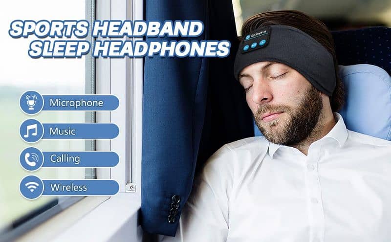 Navly Sleep Headphones Bluetooth, with Thin Speakers (Amazon UK) 8